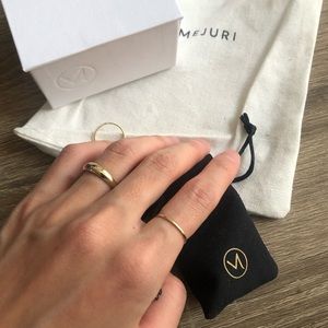 Mejuri Stacker Ring size 5